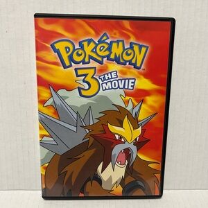 Pokemon 3 The Movie DVD Excellent Like New